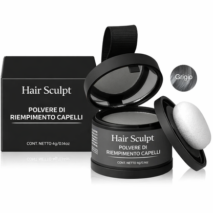 Hair Sculpt™ – Polvere Capelli 13 Colori, Copertura Istantanea Radici e Linea dei Capelli, Impermeabile Hair Sculpt care