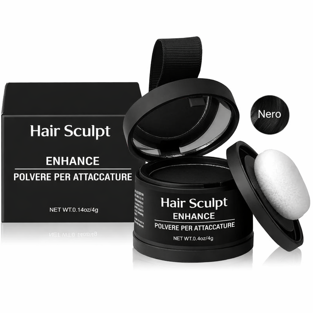 Hair Sculpt™ – Polvere Capelli 13 Colori, Copertura Istantanea Radici e Linea dei Capelli, Impermeabile Hair Sculpt care