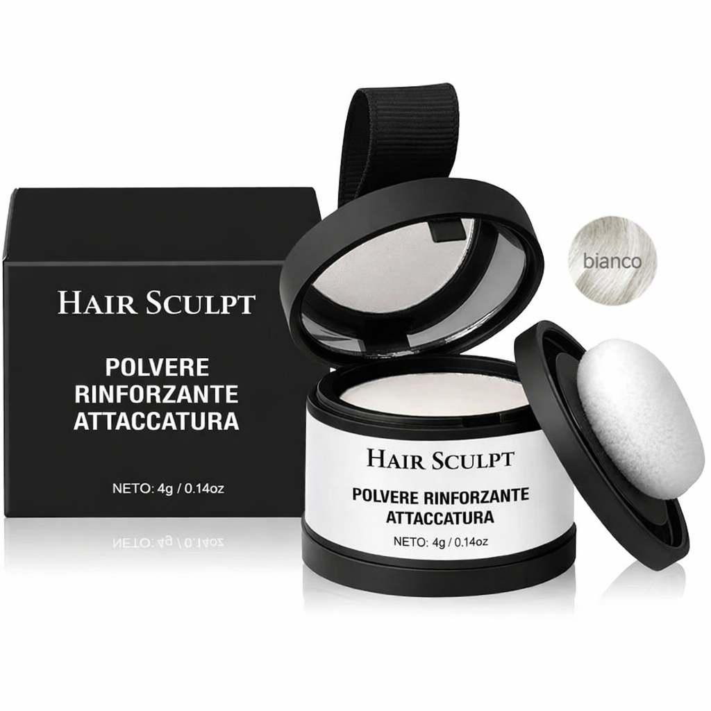 Hair Sculpt™ – Polvere Capelli 13 Colori, Copertura Istantanea Radici e Linea dei Capelli, Impermeabile Hair Sculpt care